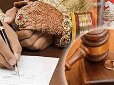 Signing Nikahnama During Court Marriage