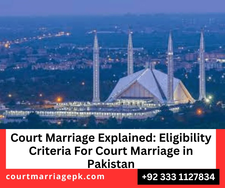 Court Marriage in Pakistan